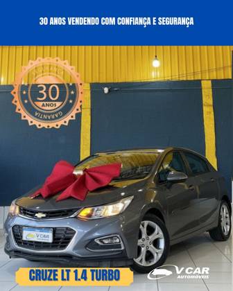 CHEVROLET CRUZE 1.4 TURBO LT 16V FLEX 4P AUTOMÁTICO
